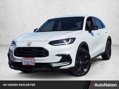 Platinum White Pearl 2023 Honda HR-V 2WD Sport