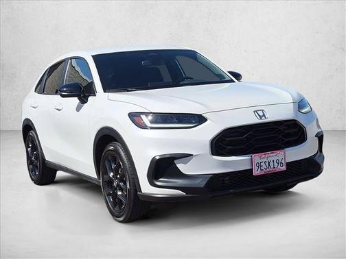 Platinum White Pearl 2023 Honda HR-V 2WD Sport