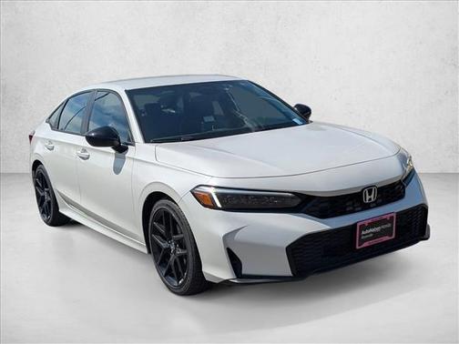 Platinum White Pearl 2026 Honda Civic Sport