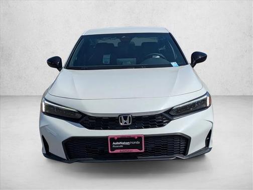 Platinum White Pearl 2026 Honda Civic Sport