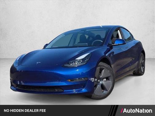 Deep Blue Metallic 2023 Tesla Model 3 Standard Range