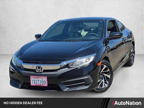 Crystal Black Pearl 2017 Honda Civic LX-P