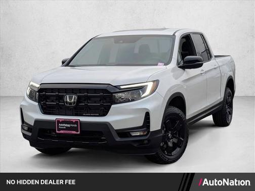 Platinum White Pearl 2026 Honda Ridgeline Black