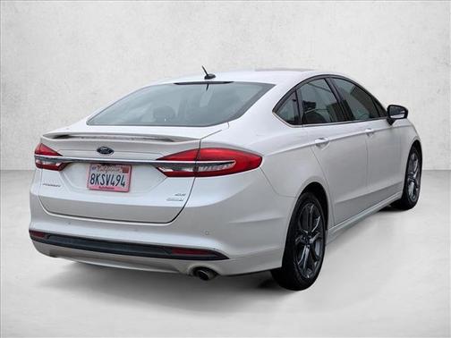 White 2017 Ford Fusion SE