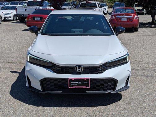 Platinum White Pearl 2026 Honda Civic Sport