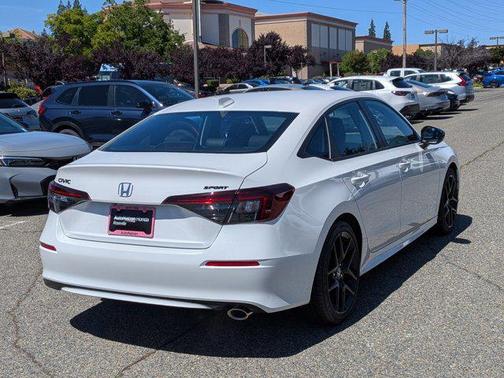 Platinum White Pearl 2026 Honda Civic Sport