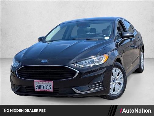 Agate Black Metallic 2020 Ford Fusion S