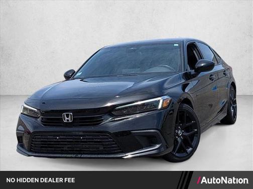 Crystal Black Pearl 2023 Honda Civic Sport