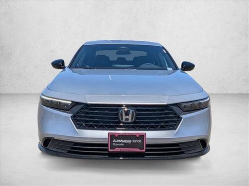 Solar Silver Metallic 2026 Honda Accord Hybrid Sport-L