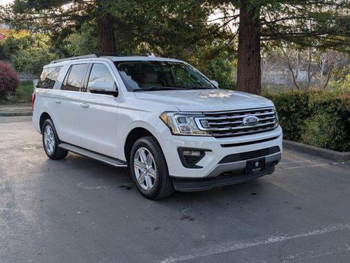 Star White Metallic Tri-Coat 2020 Ford Expedition Max XLT