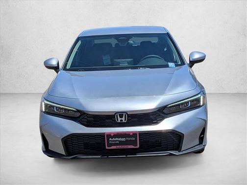 Solar Silver Metallic 2026 Honda Civic LX