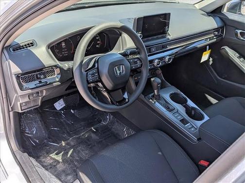 Solar Silver Metallic 2026 Honda Civic LX