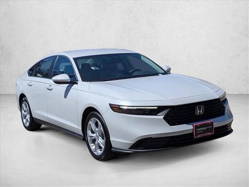Platinum White Pearl 2026 Honda Accord LX 1.5T