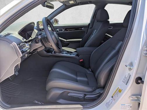 Platinum White Pearl 2026 Honda Civic Hybrid Sport