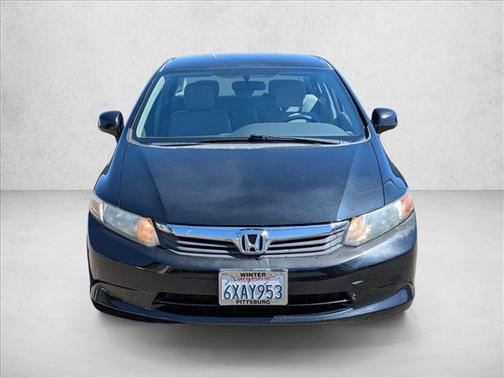 Black 2012 Honda Civic LX