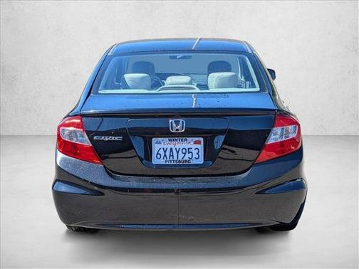Black 2012 Honda Civic LX