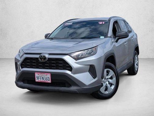 Silver Sky Metallic 2021 Toyota RAV4 LE