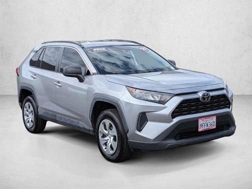 Silver Sky Metallic 2021 Toyota RAV4 LE