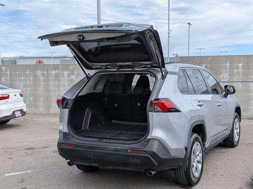 Silver Sky Metallic 2021 Toyota RAV4 LE