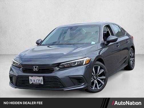 Meteorite Gray Metallic 2024 Honda Civic EX