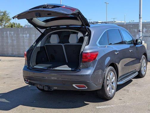Lunar Silver Metallic 2016 Acura MDX SH-AWD