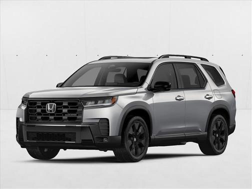 Solar Silver Metallic 2026 Honda Pilot Black Edition