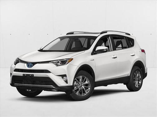 Super White 2017 Toyota RAV4 Hybrid XLE