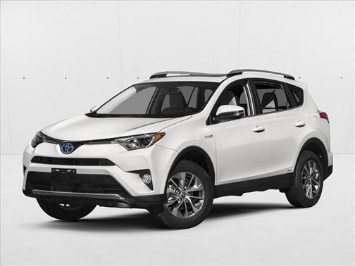 Super White 2017 Toyota RAV4 Hybrid XLE