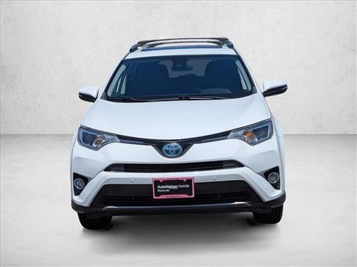 Super White 2017 Toyota RAV4 Hybrid XLE