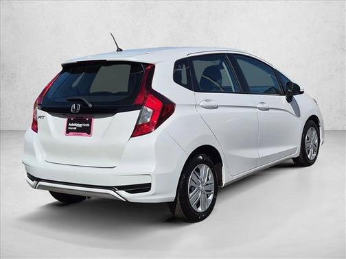 White 2019 Honda Fit LX