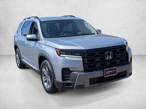 Solar Silver Metallic 2026 Honda Pilot EX-L