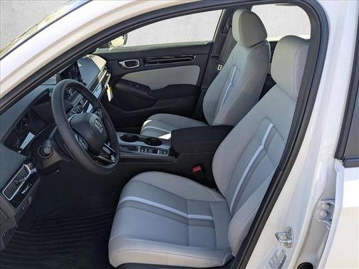 Platinum White Pearl 2026 Honda Civic Hybrid Sport