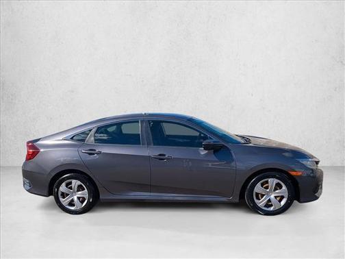 Gray 2017 Honda Civic LX