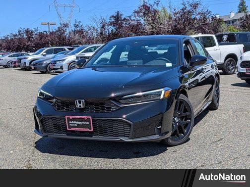 Crystal Black Pearl 2026 Honda Civic Sport