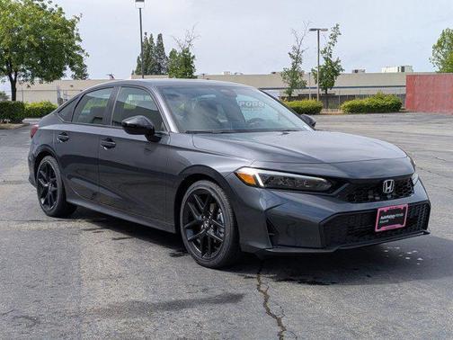 Meteorite Gray Metallic 2026 Honda Civic Sport