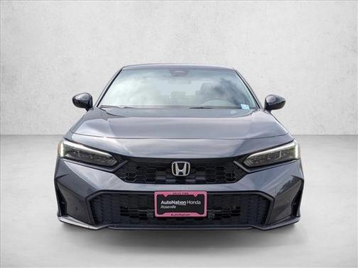Meteorite Gray Metallic 2026 Honda Civic Sport
