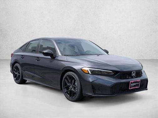 Meteorite Gray Metallic 2026 Honda Civic Sport