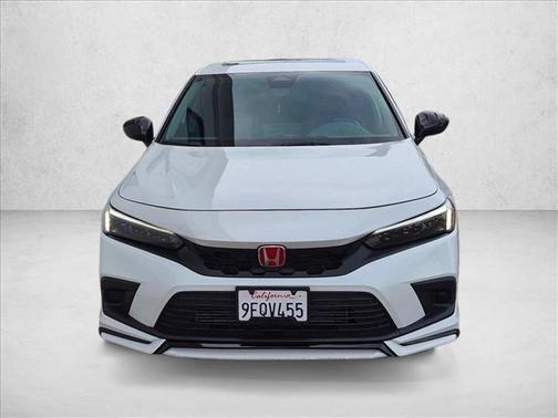 White 2023 Honda Civic EX-L