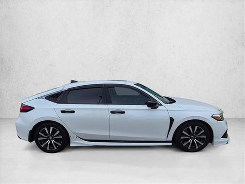 White 2023 Honda Civic EX-L