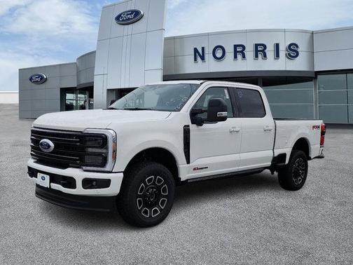 Star White Metallic Tri-Coat 2026 Ford F-250 Platinum