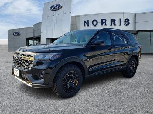 Agate Black Metallic 2026 Ford Explorer Tremor