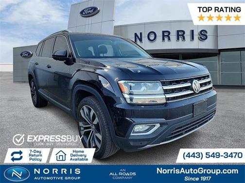 2019 Volkswagen Atlas 3.6L SEL Premium