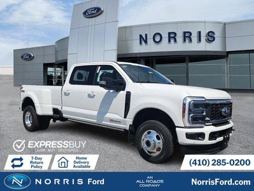 Star White Metallic Tri-Coat 2026 Ford F-350 Platinum Truck