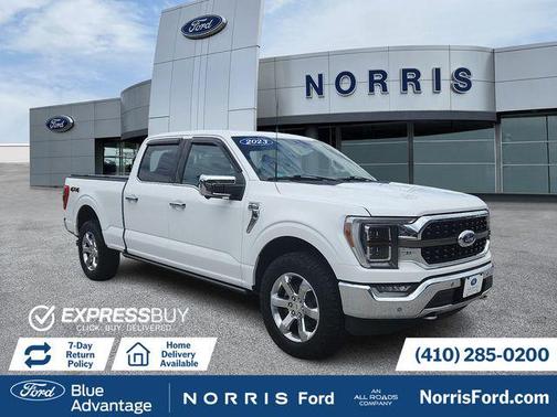 Oxford White 2023 Ford F-150 King Ranch Truck
