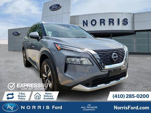 Boulder Gray Pearl 2023 Nissan Rogue Platinum