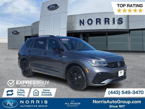 2023 Volkswagen Tiguan 2.0T SE R-Line Black
