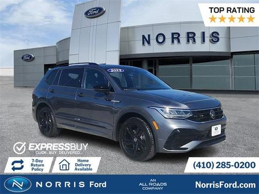 2023 Volkswagen Tiguan 2.0T SE R-Line Black