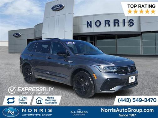 2023 Volkswagen Tiguan 2.0T SE R-Line Black