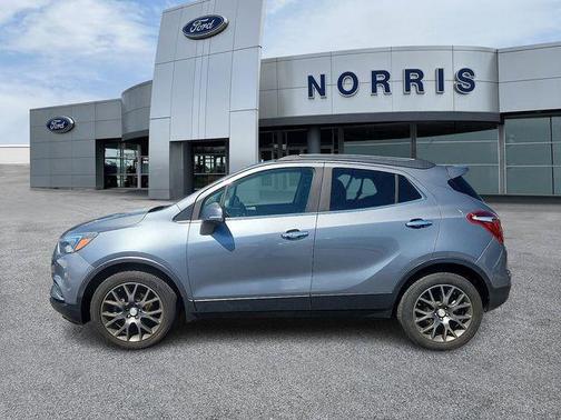 Satin Steel Metallic 2019 Buick Encore Sport Touring