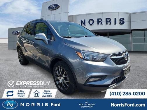 Satin Steel Metallic 2019 Buick Encore Sport Touring